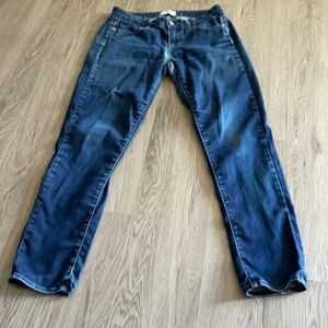 Preloved Paige jeans worn in crotch area!